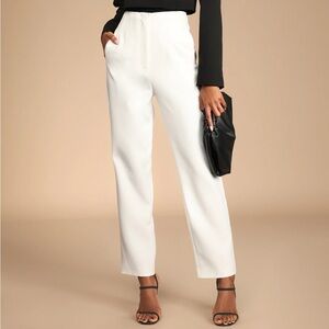 Straight Leg Trouser Pants